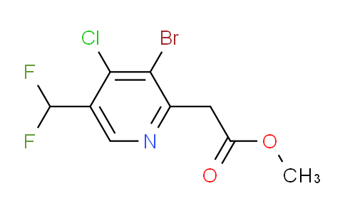 AM128299 | 1805341-50-7 | Methyl 3-bromo-4-chloro-5-(difluoromethyl)pyridine-2-acetate