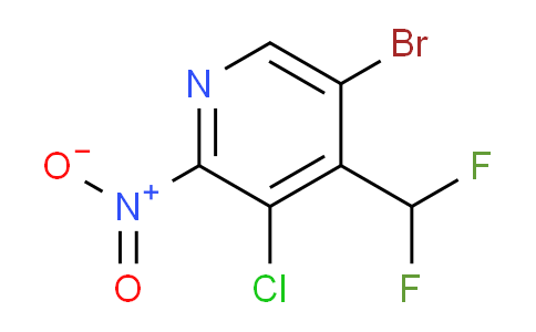 AM128300 | 1806974-24-2 | 5-Bromo-3-chloro-4-(difluoromethyl)-2-nitropyridine