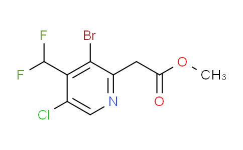 AM128303 | 1806971-56-1 | Methyl 3-bromo-5-chloro-4-(difluoromethyl)pyridine-2-acetate