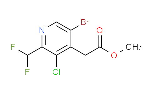 AM128306 | 1804656-95-8 | Methyl 5-bromo-3-chloro-2-(difluoromethyl)pyridine-4-acetate