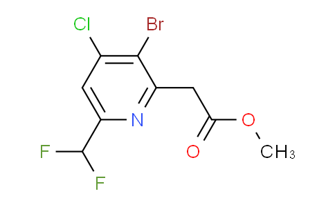 AM128307 | 1805356-43-7 | Methyl 3-bromo-4-chloro-6-(difluoromethyl)pyridine-2-acetate