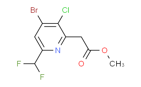 AM128317 | 1807001-16-6 | Methyl 4-bromo-3-chloro-6-(difluoromethyl)pyridine-2-acetate