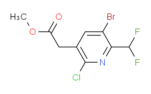 AM128321 | 1805356-86-8 | Methyl 3-bromo-6-chloro-2-(difluoromethyl)pyridine-5-acetate
