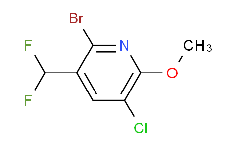 AM128330 | 1806030-11-4 | 2-Bromo-5-chloro-3-(difluoromethyl)-6-methoxypyridine