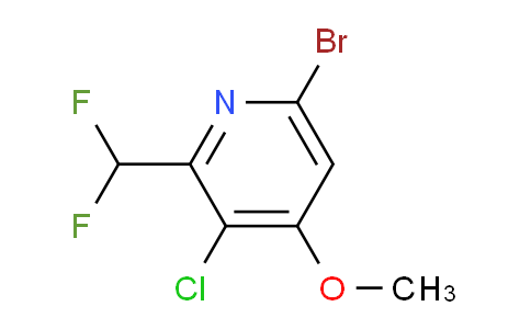 AM128333 | 1805159-08-3 | 6-Bromo-3-chloro-2-(difluoromethyl)-4-methoxypyridine