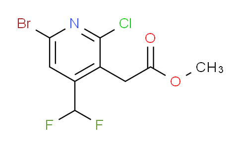 AM128334 | 1805036-41-2 | Methyl 6-bromo-2-chloro-4-(difluoromethyl)pyridine-3-acetate