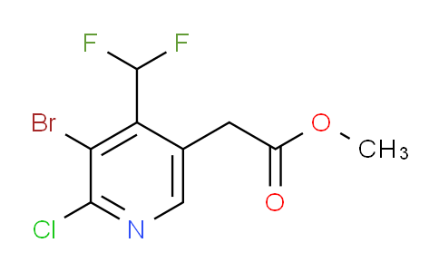 AM128335 | 1805171-89-4 | Methyl 3-bromo-2-chloro-4-(difluoromethyl)pyridine-5-acetate