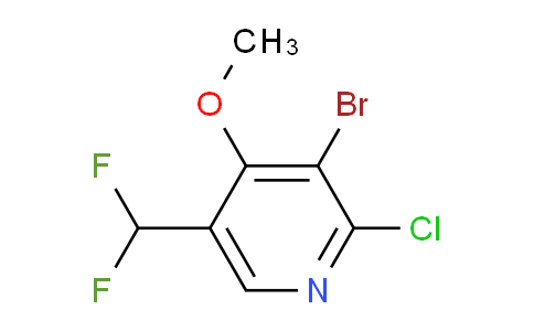 AM128336 | 1805088-45-2 | 3-Bromo-2-chloro-5-(difluoromethyl)-4-methoxypyridine