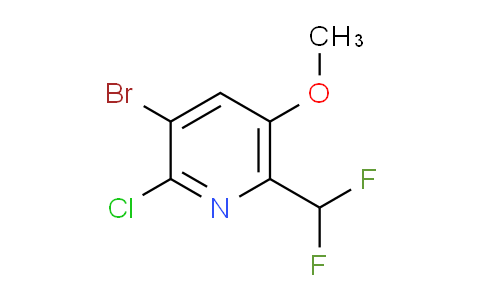 AM128337 | 1803688-29-0 | 3-Bromo-2-chloro-6-(difluoromethyl)-5-methoxypyridine