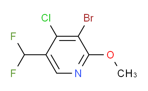 AM128338 | 1805159-29-8 | 3-Bromo-4-chloro-5-(difluoromethyl)-2-methoxypyridine