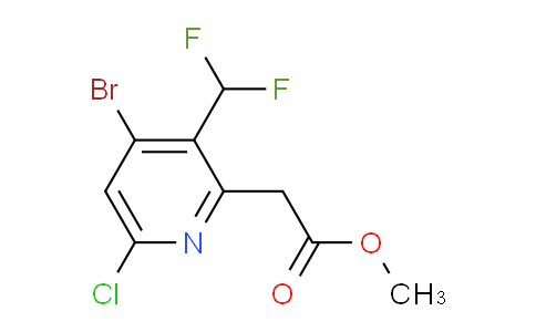 AM128345 | 1806971-61-8 | Methyl 4-bromo-6-chloro-3-(difluoromethyl)pyridine-2-acetate