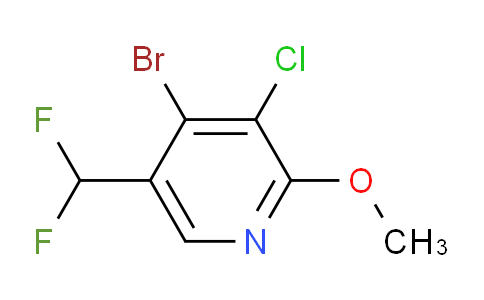 AM128350 | 1805159-63-0 | 4-Bromo-3-chloro-5-(difluoromethyl)-2-methoxypyridine