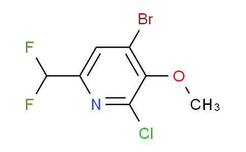 AM128354 | 1803688-45-0 | 4-Bromo-2-chloro-6-(difluoromethyl)-3-methoxypyridine