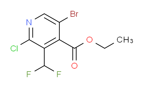 AM128357 | 1806843-83-3 | Ethyl 5-bromo-2-chloro-3-(difluoromethyl)pyridine-4-carboxylate