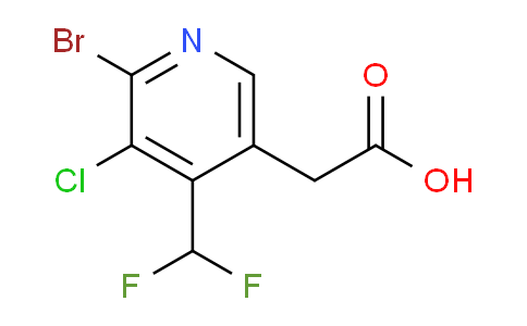 AM128359 | 1805434-15-4 | 2-Bromo-3-chloro-4-(difluoromethyl)pyridine-5-acetic acid