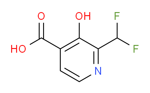 AM12836 | 1805306-35-7 | 2-(Difluoromethyl)-3-hydroxypyridine-4-carboxylic acid