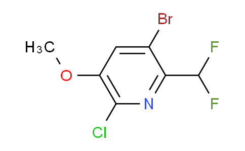 AM128368 | 1805159-79-8 | 3-Bromo-6-chloro-2-(difluoromethyl)-5-methoxypyridine