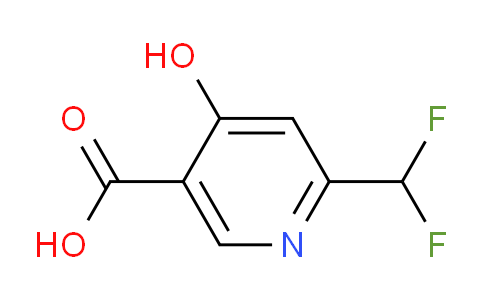 AM12837 | 1805329-10-5 | 2-(Difluoromethyl)-4-hydroxypyridine-5-carboxylic acid