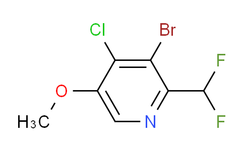 AM128371 | 1806030-33-0 | 3-Bromo-4-chloro-2-(difluoromethyl)-5-methoxypyridine