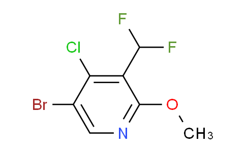 AM128373 | 1804686-24-5 | 5-Bromo-4-chloro-3-(difluoromethyl)-2-methoxypyridine