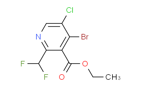 AM128374 | 1805450-37-6 | Ethyl 4-bromo-5-chloro-2-(difluoromethyl)pyridine-3-carboxylate