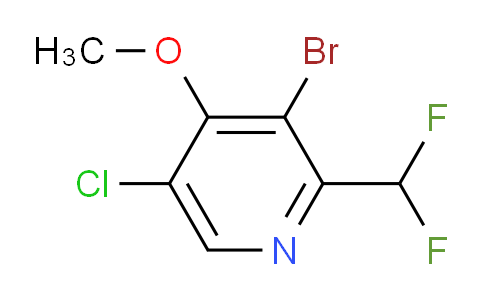 AM128375 | 1803688-34-7 | 3-Bromo-5-chloro-2-(difluoromethyl)-4-methoxypyridine
