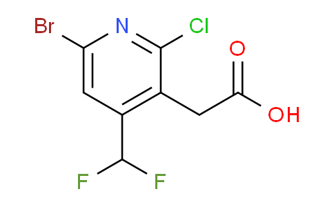 AM128379 | 1805234-24-5 | 6-Bromo-2-chloro-4-(difluoromethyl)pyridine-3-acetic acid