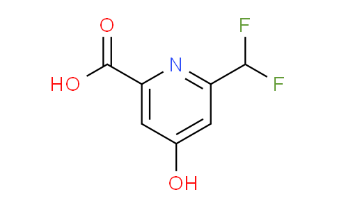 AM12838 | 1806778-28-8 | 2-(Difluoromethyl)-4-hydroxypyridine-6-carboxylic acid