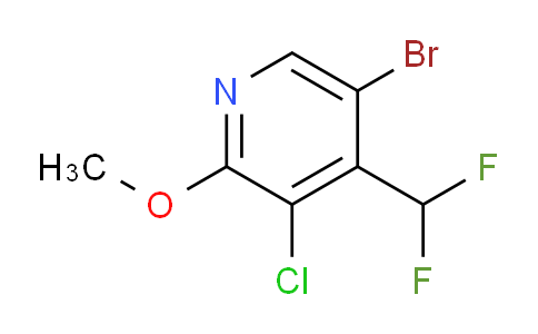 AM128381 | 1804686-27-8 | 5-Bromo-3-chloro-4-(difluoromethyl)-2-methoxypyridine