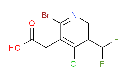 AM128384 | 1807000-96-9 | 2-Bromo-4-chloro-5-(difluoromethyl)pyridine-3-acetic acid
