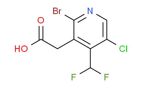 AM128387 | 1805397-13-0 | 2-Bromo-5-chloro-4-(difluoromethyl)pyridine-3-acetic acid