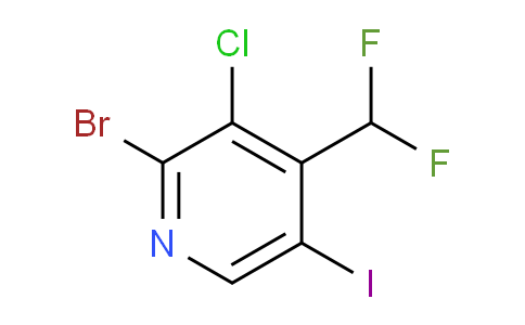 AM128388 | 1806932-74-0 | 2-Bromo-3-chloro-4-(difluoromethyl)-5-iodopyridine