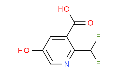 AM12839 | 1256808-21-5 | 2-(Difluoromethyl)-5-hydroxypyridine-3-carboxylic acid