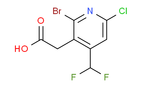 AM128395 | 1805397-17-4 | 2-Bromo-6-chloro-4-(difluoromethyl)pyridine-3-acetic acid