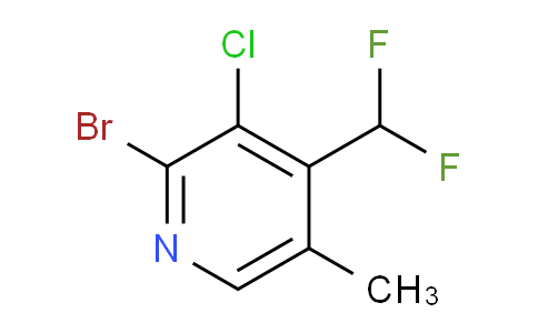 AM128398 | 1806030-63-6 | 2-Bromo-3-chloro-4-(difluoromethyl)-5-methylpyridine