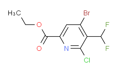 AM128401 | 1805233-49-1 | Ethyl 4-bromo-2-chloro-3-(difluoromethyl)pyridine-6-carboxylate