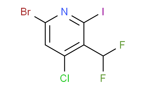 AM128402 | 1805350-10-0 | 6-Bromo-4-chloro-3-(difluoromethyl)-2-iodopyridine