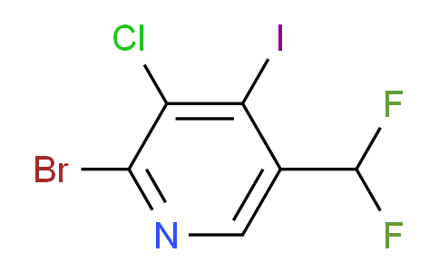 AM128405 | 1805235-42-0 | 2-Bromo-3-chloro-5-(difluoromethyl)-4-iodopyridine