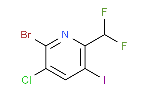 AM128408 | 1805383-47-4 | 2-Bromo-3-chloro-6-(difluoromethyl)-5-iodopyridine