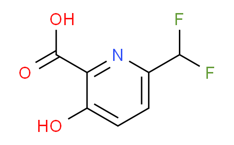 AM12841 | 1805329-15-0 | 6-(Difluoromethyl)-3-hydroxypyridine-2-carboxylic acid