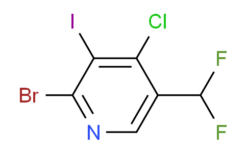 AM128410 | 1803687-87-7 | 2-Bromo-4-chloro-5-(difluoromethyl)-3-iodopyridine