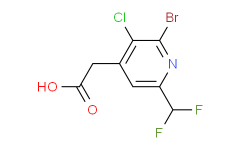 AM128415 | 1805451-12-0 | 2-Bromo-3-chloro-6-(difluoromethyl)pyridine-4-acetic acid