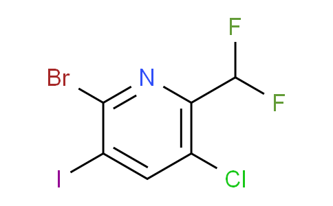 AM128417 | 1805350-14-4 | 2-Bromo-5-chloro-6-(difluoromethyl)-3-iodopyridine