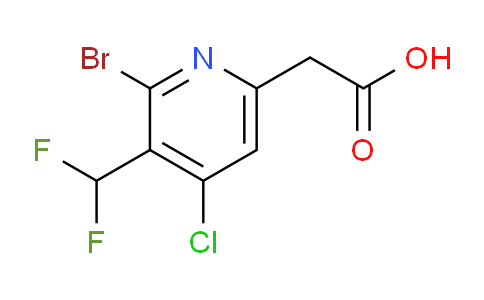 AM128420 | 1805397-00-5 | 2-Bromo-4-chloro-3-(difluoromethyl)pyridine-6-acetic acid