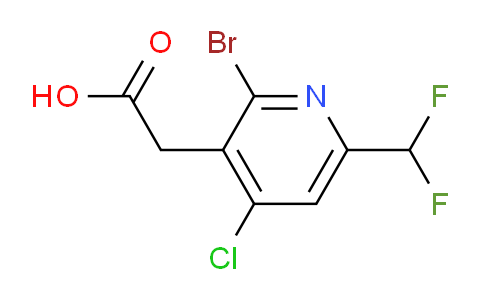 AM128424 | 1805434-21-2 | 2-Bromo-4-chloro-6-(difluoromethyl)pyridine-3-acetic acid