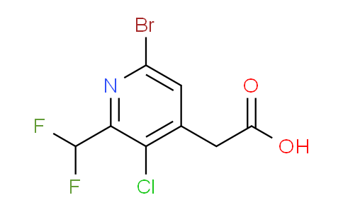 AM128428 | 1804912-86-4 | 6-Bromo-3-chloro-2-(difluoromethyl)pyridine-4-acetic acid