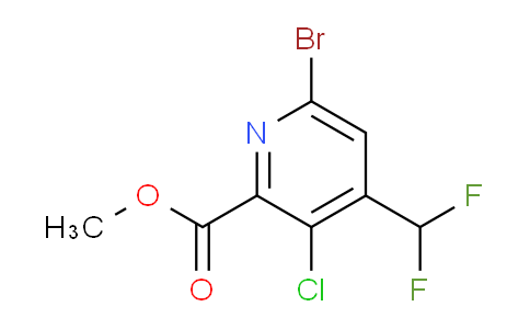 AM128429 | 1806969-81-2 | Methyl 6-bromo-3-chloro-4-(difluoromethyl)pyridine-2-carboxylate