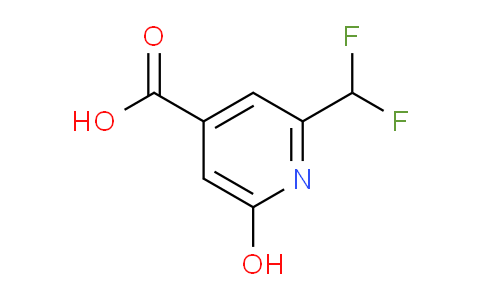 AM12843 | 1804688-46-7 | 2-(Difluoromethyl)-6-hydroxypyridine-4-carboxylic acid