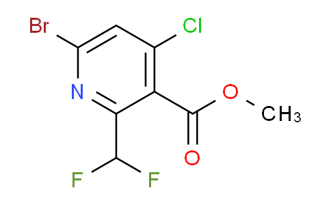 AM128460 | 1805340-32-2 | Methyl 6-bromo-4-chloro-2-(difluoromethyl)pyridine-3-carboxylate