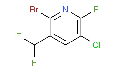 AM128467 | 1804724-44-4 | 2-Bromo-5-chloro-3-(difluoromethyl)-6-fluoropyridine
